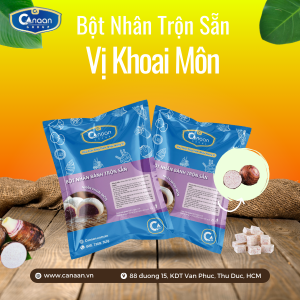 Bột làm nhân khoai môn trộn sẵn Canaan