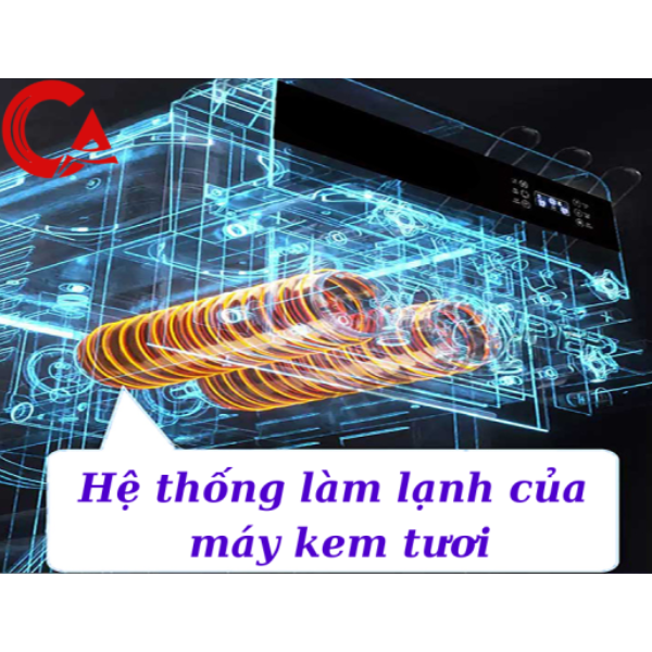 Máy làm kem tươi CA-09 - Ảnh 4