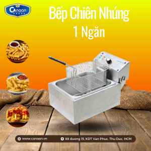 Bếp chiên nhúng 1 ngăn