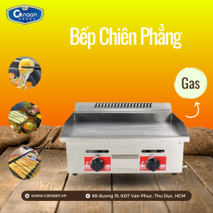 Bếp Chiên Phẳng Dùng Gas