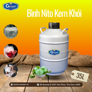 Bình Nito kem khói thể tích 35L Model YDS-35