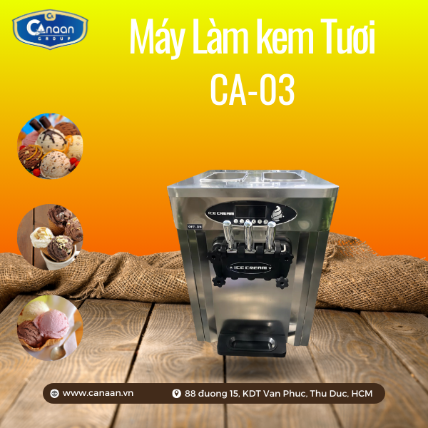 Máy làm kem tươi CA-03