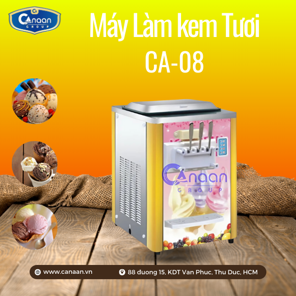 Máy làm kem tươi CA-08