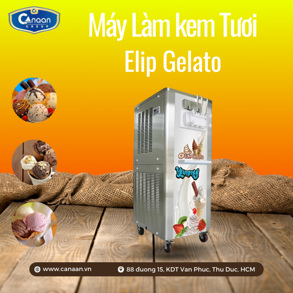 Máy làm kem tươi Elip Gelato