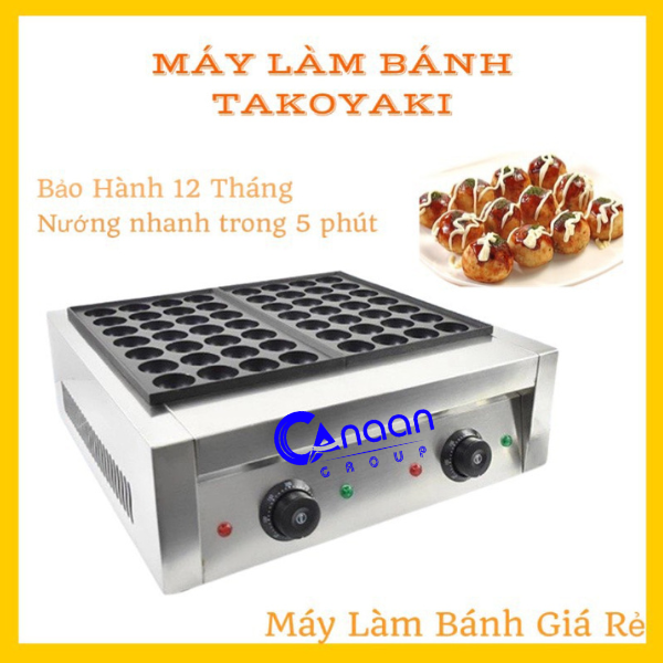 Máy Bánh Bạch Tuộc Takoyaki 56 Lỗ Dùng Điện - Ảnh 2
