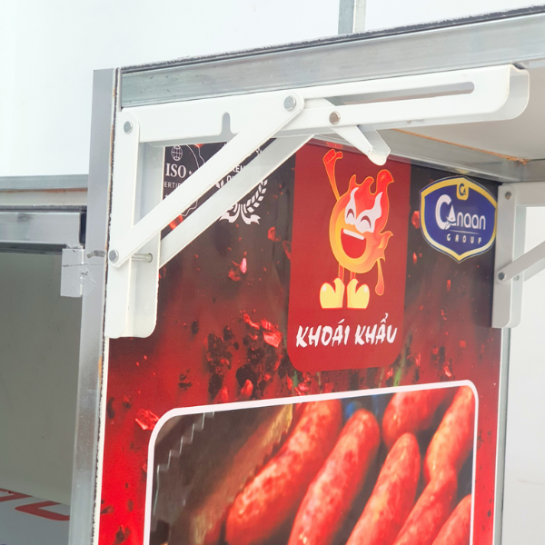 Xe Lạp Xưởng Nướng Đá Gấp Gọn - Ảnh 3