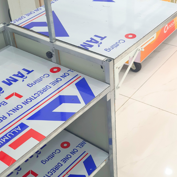 Xe Lạp Xưởng Nướng Đá Gấp Gọn - Ảnh 7