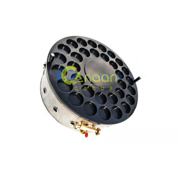 Máy bánh nướng Đài Loan chảo Gang 32 lỗ (Gas) - Ảnh 2