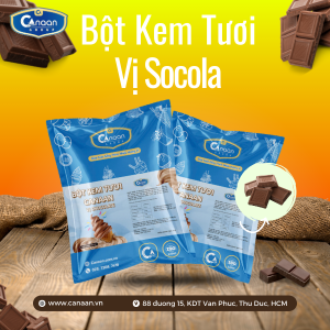 Bột làm kem tươi hương Socola