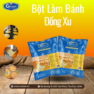 Bột làm bánh đồng xu phô mai