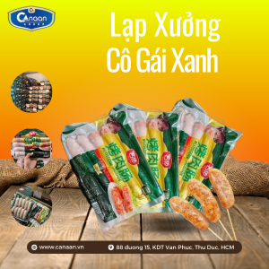 Lạp Xưởng Hà Khẩu Cô Gái Xanh 700g
