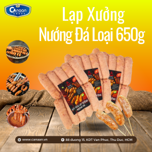 Lạp xưởng nướng đá khoái khẩu Loại 650g