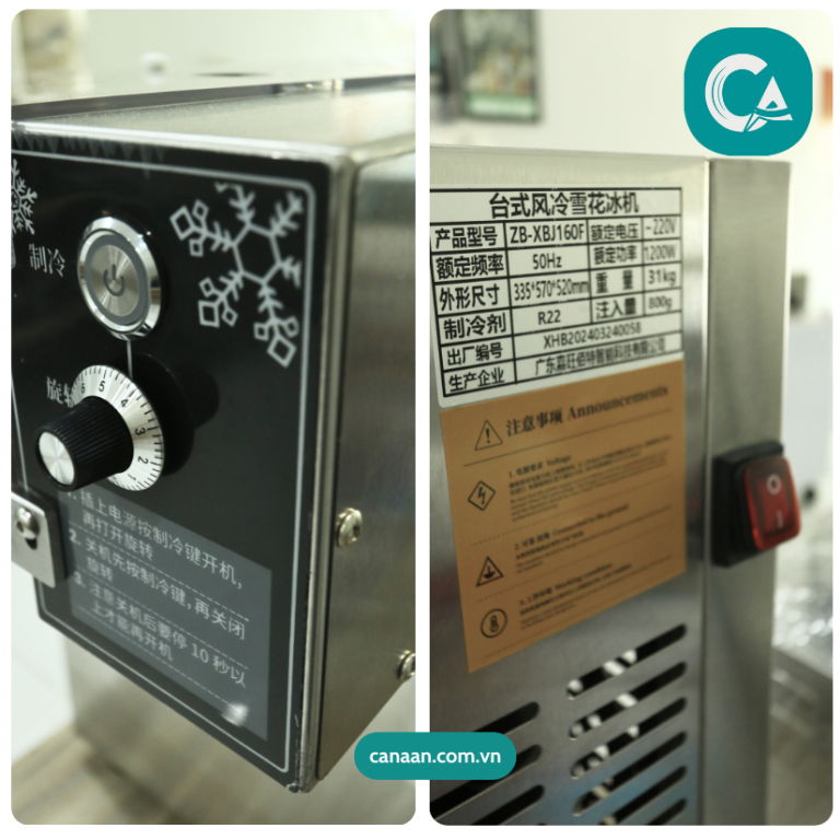 Máy Làm Kem Bingsu ZB-XBJ160F - Ảnh 6