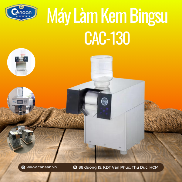 Máy làm kem tuyết Bingsu CAC130
