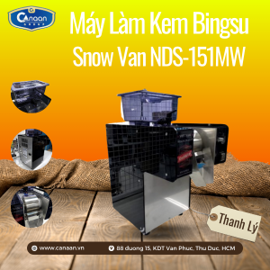 Máy Làm Kem Bingsu Snowvan NDS - 151MW (2023) Thanh Lý