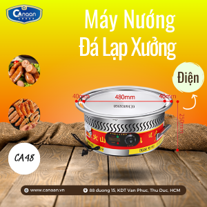 Máy Nướng Đá Lạp Xưởng Dùng Điện CA48