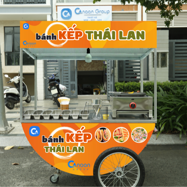 Xe bán bánh kếp - Ảnh 3