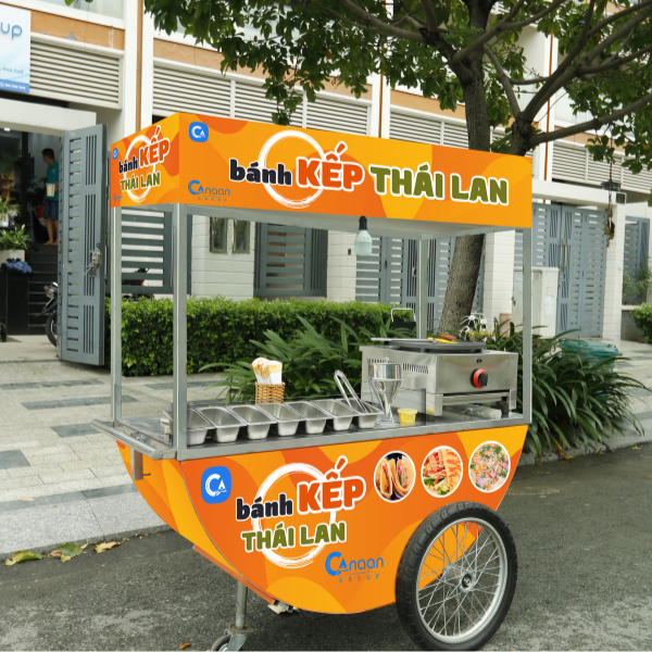 Xe bán bánh kếp - Ảnh 4