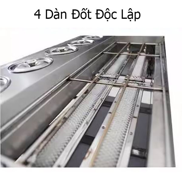 Máy làm cơm cháy kẹp 8 khuôn - Ảnh 5