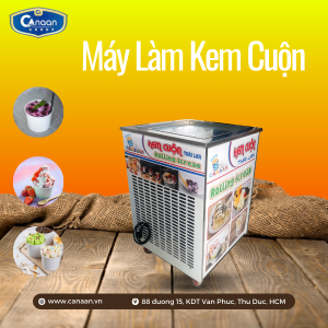 Máy làm kem cuộn