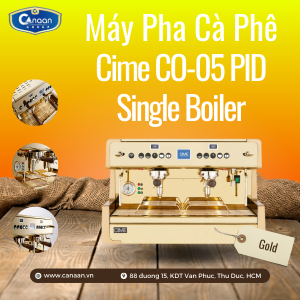 Máy Pha Cà Phê CIME CO-05 PID (E61) Gold Single boiler