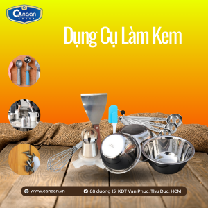 Dụng cụ làm kem