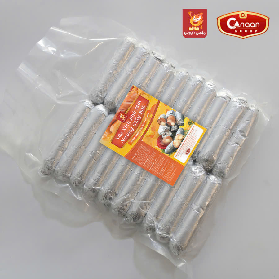Xúc Xích Phô Mai Nướng Giấy Bạc