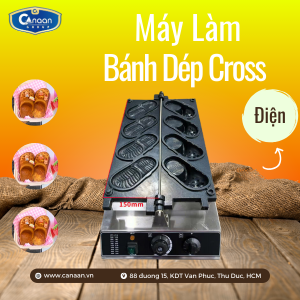 Máy Làm Bánh Dép Cross Điện