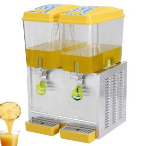 Thiết kế 2 ngăn riêng biệt của Máy Làm Mát Nước 2 Ngăn Làm Lạnh Kiểu Phun