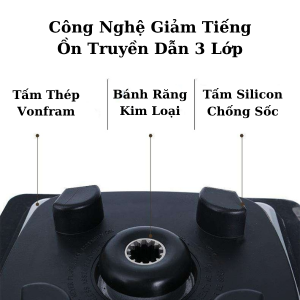 Bảng điều khiển cơ học bền bỉ của Máy Xay Sinh Tố Công Nghiệp Q9