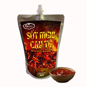 Món sườn nướng sử dụng sốt Mexi cay tê Canaan