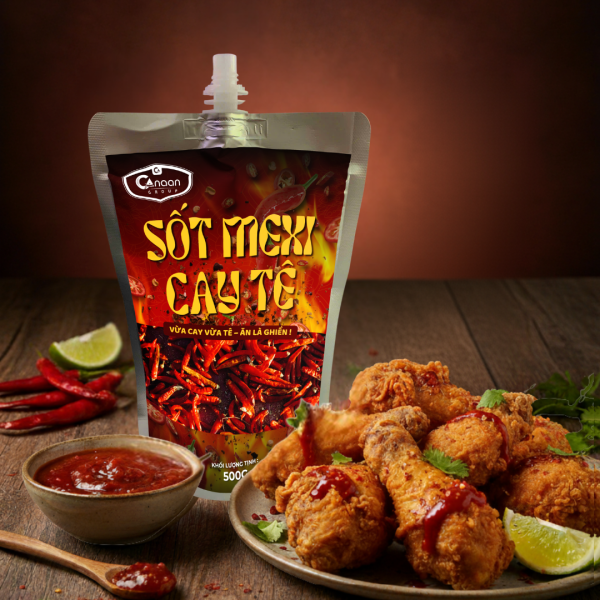 Sốt Mexi cay tê Phobiz chính hãng trong chai lớn