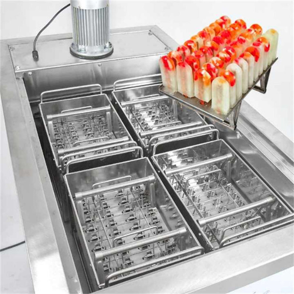 Máy Làm Kem Que 4 Khuôn chính hãng Canaan làm lạnh siêu tốc